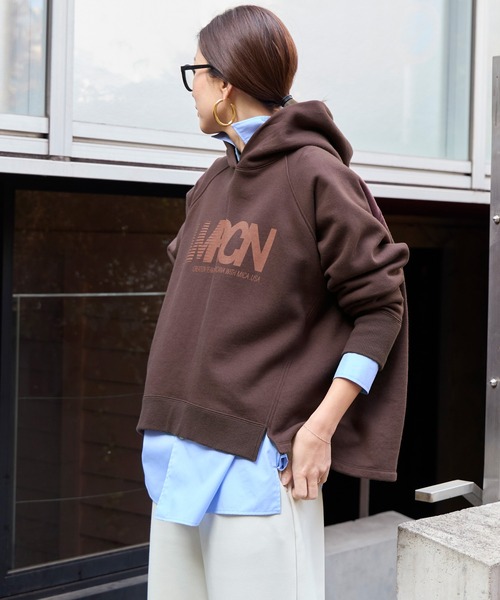 15th ANNIVERSARY 【AMERICANA×MICA&DEAL】ロゴフードパーカー