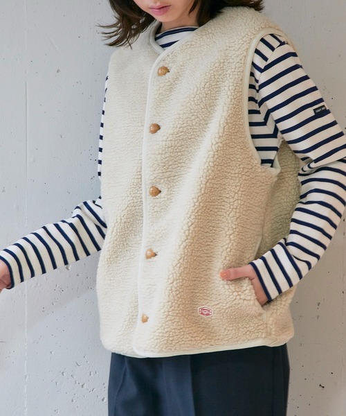セール】【Vincent et Mireille】BOA VEST（ベスト）｜Vincent et