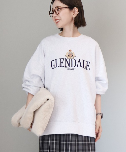 マディソンブルー 裏毛 ビッグスウェット プルオーバー ホワイト XS