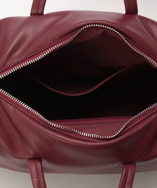 YAHKI(ヤーキ)の「YAHKI/ヤーキ パッファーボストンバッグ YH-759(ボストンバッグ・レディース・ブラック/ボルドー・FREE)」の14枚目の写真