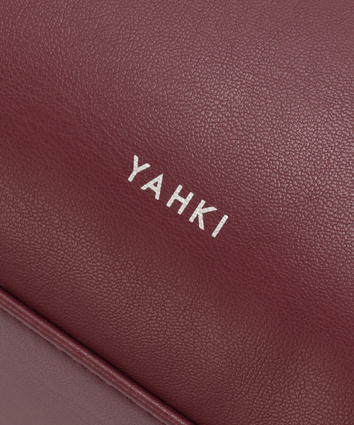 YAHKI(ヤーキ)の「YAHKI/ヤーキ パッファーボストンバッグ YH-759(ボストンバッグ・レディース・ブラック/ボルドー・FREE)」の18枚目の写真