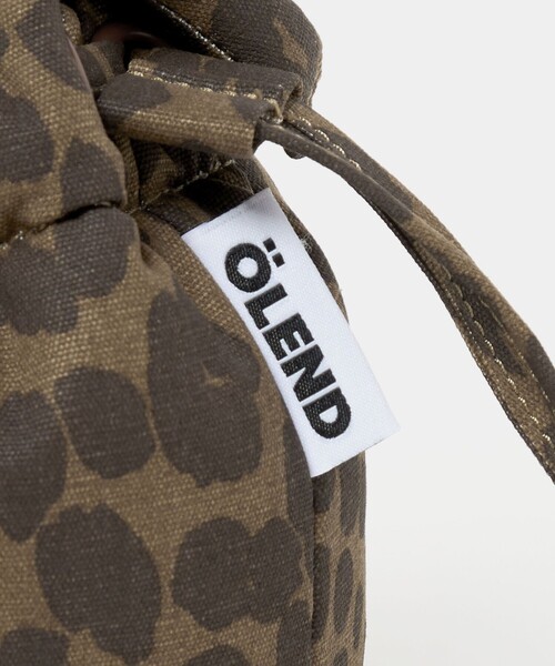 OLEND＞ONA MICRO ソフト ショルダーバッグ 3WAY/レオパード