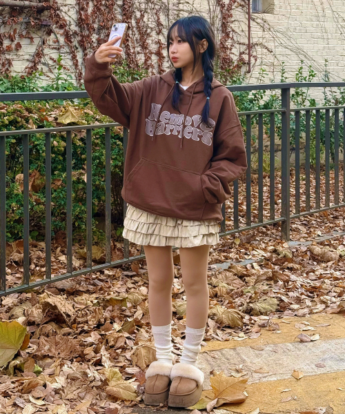 リムーブテリー スウェット フードパーカー [モカ]（パーカー）｜AGOD