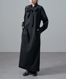 Lui's | ストライプボウタイワンピース(ワンピース)