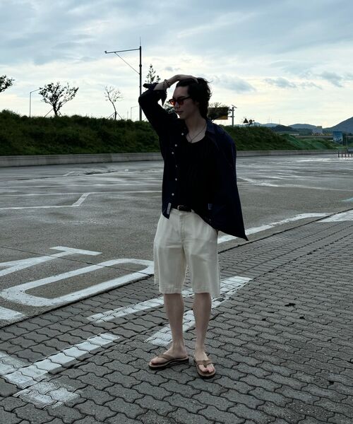 BER DE NOIR(ベールドノワール)の「クロシェパンチングスリーブレス(ブラック)(Tシャツ/カットソー・メンズ・その他・LARGE/MEDIUM)」の3枚目の写真