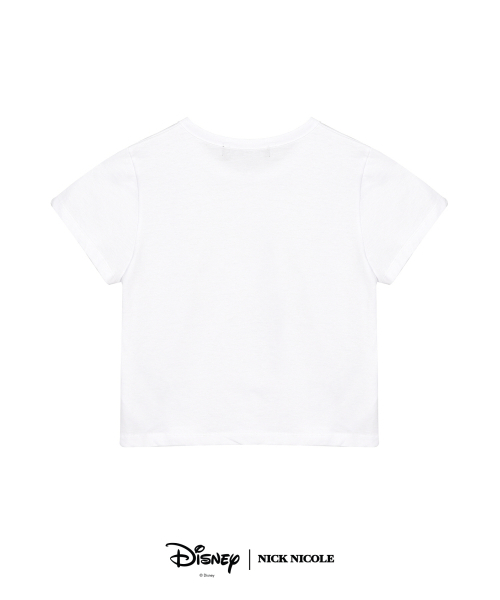 NICK&NICOLE(ニックアンドニコール)の「DISNEY 101 DALMATIANS BIG HEART CROP TOP_WHITE(Tシャツ/カットソー・レディース・その他・FREE)」の5枚目の写真