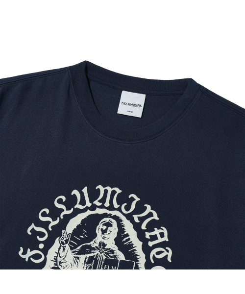 F.ILLUMINATE(フィルミネイト)の「パイオニアラウンドTシャツ-ネイビー(Tシャツ/カットソー・レディース・その他・SMALL/MEDIUM)」の8枚目の写真