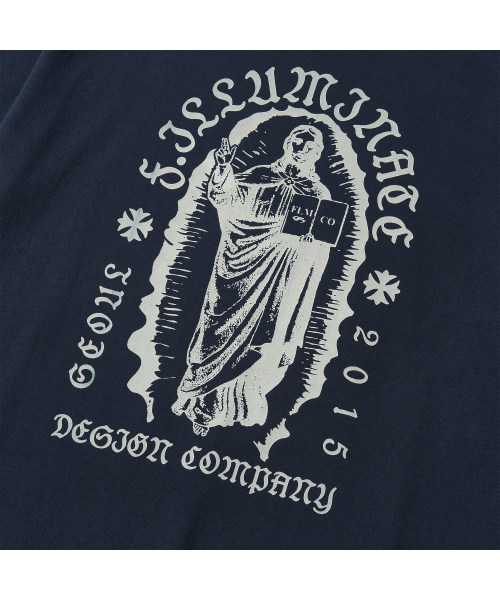 F.ILLUMINATE(フィルミネイト)の「パイオニアラウンドTシャツ-ネイビー(Tシャツ/カットソー・レディース・その他・SMALL/MEDIUM)」の9枚目の写真
