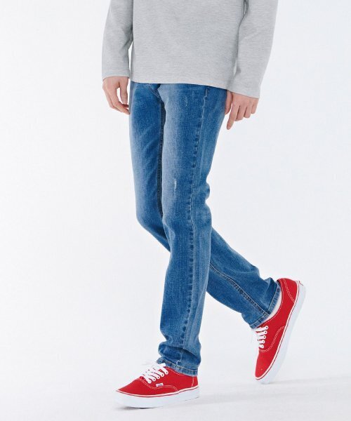CHASECULT(チェイスカルト)の「男性Lトーンヴィンテージスリムデニムパンツ-CARK2313B0D(デニムパンツ・メンズ・スカイブルー・70/76/82/86)」の2枚目の写真