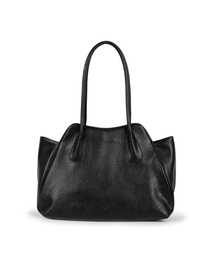 IUGAMAKARAS | Bread Leather Shoulder Bag (Black)(ショルダーバッグ)