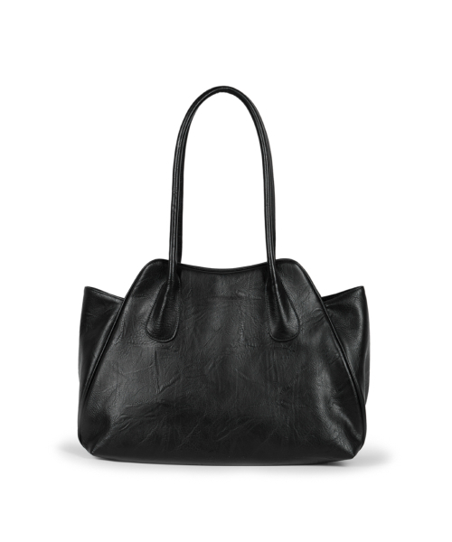 IUGAMAKARAS(イウガマカラス)の「Bread Leather Shoulder Bag (Black)(ショルダーバッグ・レディース・その他・FREE)」の8枚目の写真