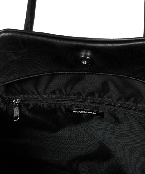 IUGAMAKARAS(イウガマカラス)の「Bread Leather Shoulder Bag (Black)(ショルダーバッグ・レディース・その他・FREE)」の11枚目の写真