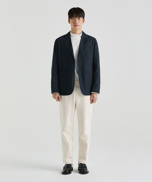 MUSINSA STANDARD（ムシンサスタンダード）の「ストレートデニムスラックス[クリーム]（デニムパンツ・メンズ・その他・29/30/31/33/26/27/28/38/36/34/32）」の8枚目の写真