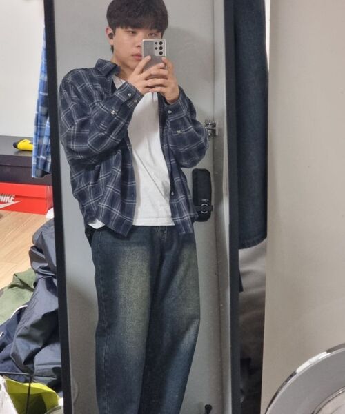 TOFFEE(トフィー)の「モアワイドデニムパンツ (OIL WASHED INDIGO)(デニムパンツ・メンズ・その他・SMALL/MEDIUM/LARGE/X-LARGE)」の12枚目の写真