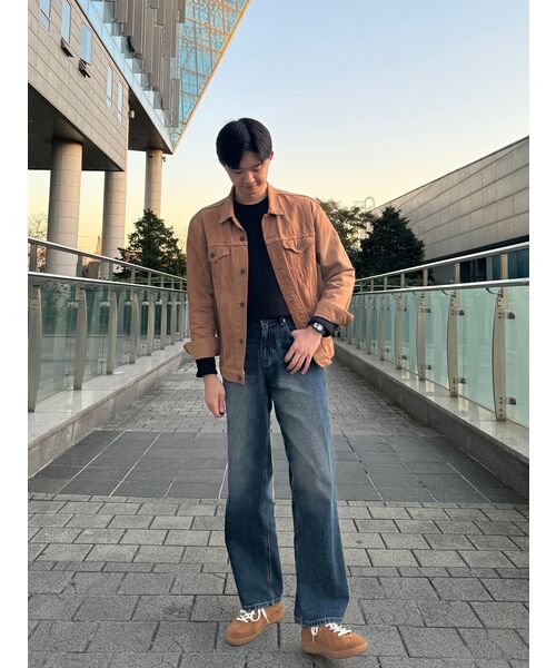TOFFEE(トフィー)の「モアワイドデニムパンツ (OIL WASHED INDIGO)(デニムパンツ・メンズ・その他・SMALL/MEDIUM/LARGE/X-LARGE)」の21枚目の写真