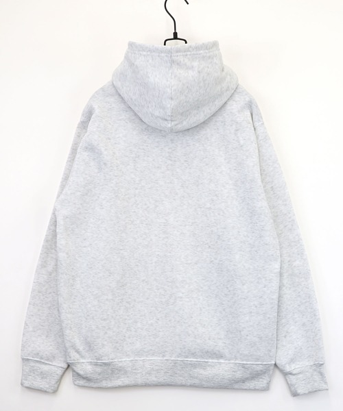 Burner(バーナー)の「【GROOVY STORE】ワンポイント刺繍プルオーバーフーディー 裏起毛(パーカー・メンズ・ホワイト系その他2/ブラック/ブラック系その他2/グレイッシュベージュ/ブルーグリーン/ホワイト系その他/ダークネイビー/スミクロ・M/L/LL)」の10枚目の写真