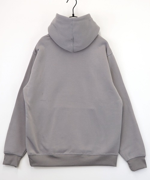 Burner(バーナー)の「【GROOVY STORE】ワンポイント刺繍プルオーバーフーディー 裏起毛(パーカー・メンズ・ホワイト系その他2/ブラック/ブラック系その他2/グレイッシュベージュ/ブルーグリーン/ホワイト系その他/ダークネイビー/スミクロ・M/L/LL)」の15枚目の写真