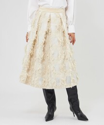 EPOCA（エポカ）の「【EPOCA STORIA】ホーリークロスジャガード《WEB＆EPOCA THE SHOP店舗限定》（スカート）」