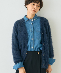 EMMA　ROUGE VIF | 【一部店舗限定】ラメシャギーニットカーディガン(カーディガン/ボレロ)