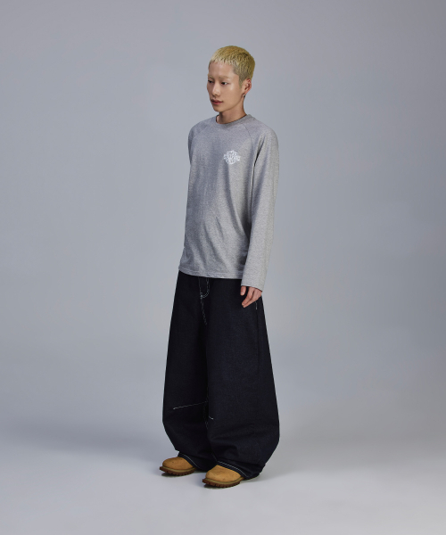 SCALLYWAG（スカリーワグ）の「ホワイトロゴ生地ダートデニム[インディゴ]（デニムパンツ・レディース・その他・X-LARGE/SMALL/MEDIUM/LARGE）」の12枚目の写真