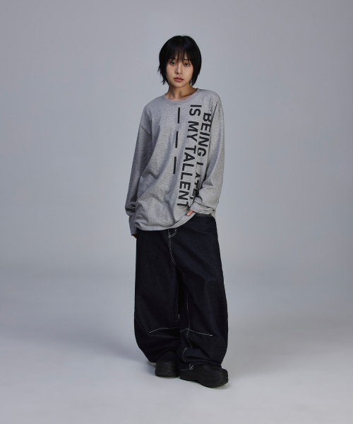 SCALLYWAG（スカリーワグ）の「ホワイトロゴ生地ダートデニム[インディゴ]（デニムパンツ・レディース・その他・X-LARGE/SMALL/MEDIUM/LARGE）」の16枚目の写真