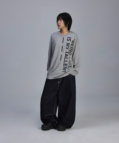 SCALLYWAG（スカリーワグ）の「ホワイトロゴ生地ダートデニム[インディゴ]（デニムパンツ・レディース・その他・X-LARGE/SMALL/MEDIUM/LARGE）」の17枚目の写真