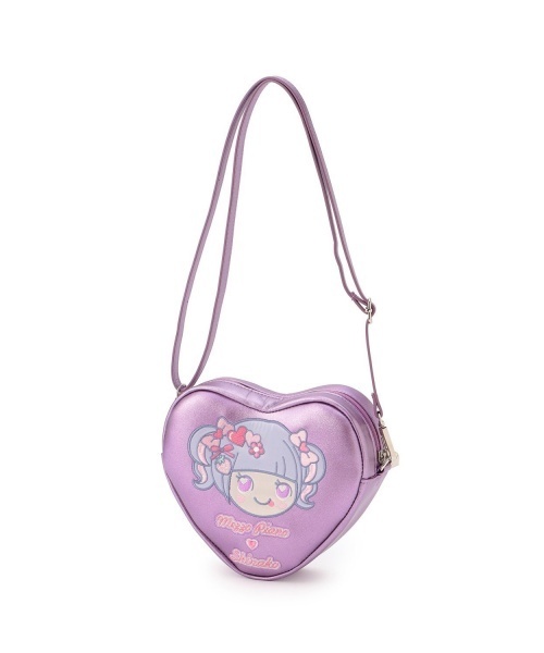 しなこちゃん】推し活ハートポシェット（ショルダーバッグ）｜mezzo