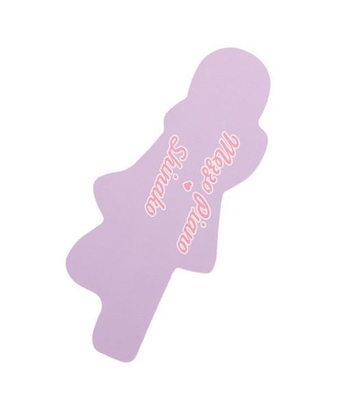 mezzo piano（メゾピアノ）の「【しなこちゃん】推し活ハートポシェット（ショルダーバッグ・キッズ・ラベンダー・F）」の7枚目の写真