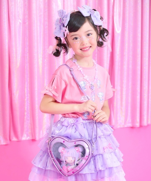 しなこちゃん】推し活ハートポシェット（ショルダーバッグ）｜mezzo