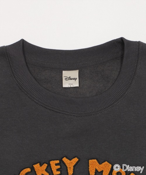 Disney(ディズニー)の「∴WEGO/MICKEYサガラ刺繍スウェット(スウェット・メンズ・オフホワイト/スミクロ・MEDIUM/LARGE)」の16枚目の写真