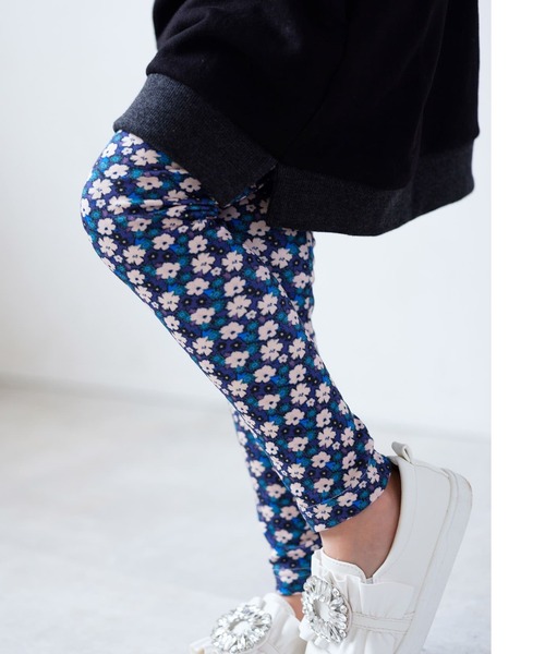 Rora(ローラ)の「ルビナ レギンス(レギンス/スパッツ・キッズ・ネイビー・110cm/120cm/130cm/140cm/150cm)」の1枚目の写真