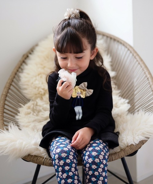 Rora(ローラ)の「ルビナ レギンス(レギンス/スパッツ・キッズ・ネイビー・110cm/120cm/130cm/140cm/150cm)」の9枚目の写真