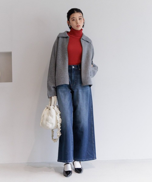 BAYFLOW（ベイフロー）の「[2WAYで使える]クシュショルダーパフキルトバッグ（ショルダーバッグ・レディース・アイボリー/ブラック/ライトブルー・FREE）」の6枚目の写真