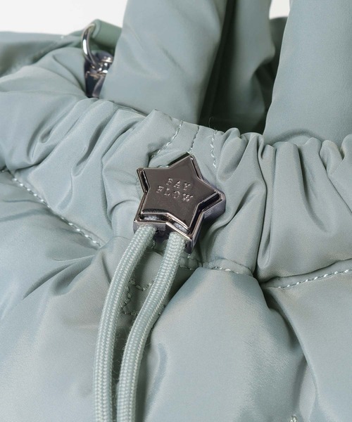 BAYFLOW（ベイフロー）の「[2WAYで使える]クシュショルダーパフキルトバッグ（ショルダーバッグ・レディース・アイボリー/ブラック/ライトブルー・FREE）」の20枚目の写真