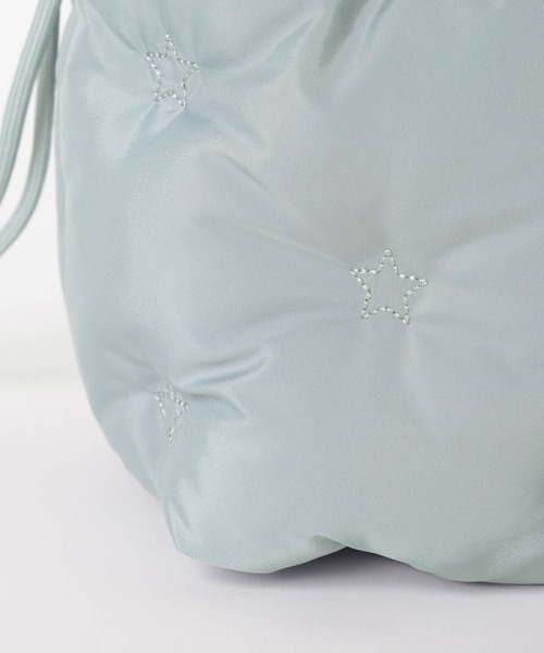 BAYFLOW（ベイフロー）の「[2WAYで使える]クシュショルダーパフキルトバッグ（ショルダーバッグ・レディース・アイボリー/ブラック/ライトブルー・FREE）」の21枚目の写真