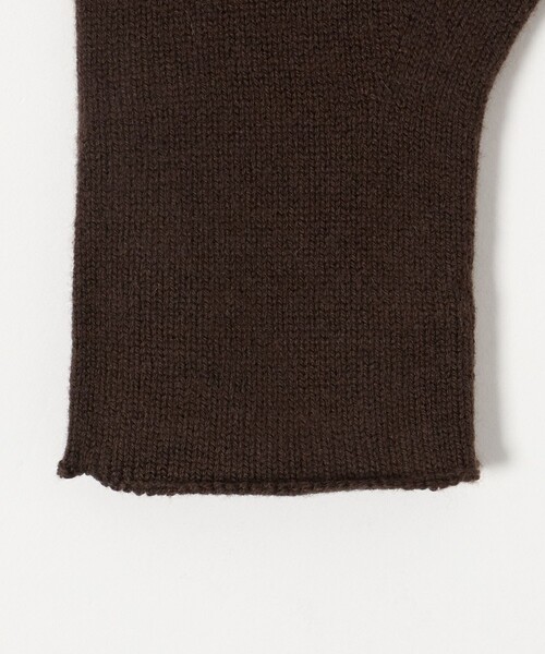 BEAUTY&YOUTH UNITED ARROWS（ビューティーアンドユースユナイテッドアローズ）の「ウールカシミヤ スリット グローブ（手袋・レディース・レッド/ダークブラウン・FREE）」の9枚目の写真