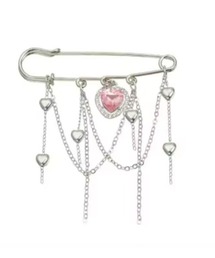 Mayree（メイリー）の「【urge select】Y2K ビジューチャーム チェーンブローチ【13パターン展開/マルチウェイ】（ブローチ/コサージュ）」