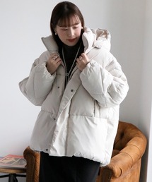 cepo（セポ）の「〈2way〉エアコンパフハーフジャケット（ダウンジャケット/コート）」