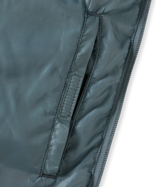 BROWNBREATH（ブラウンブレス）の「PANELED LIGHT DOWN JACKET - GREY（ダウンジャケット/コート・レディース・その他・SMALL/MEDIUM/LARGE/X-LARGE）」の8枚目の写真