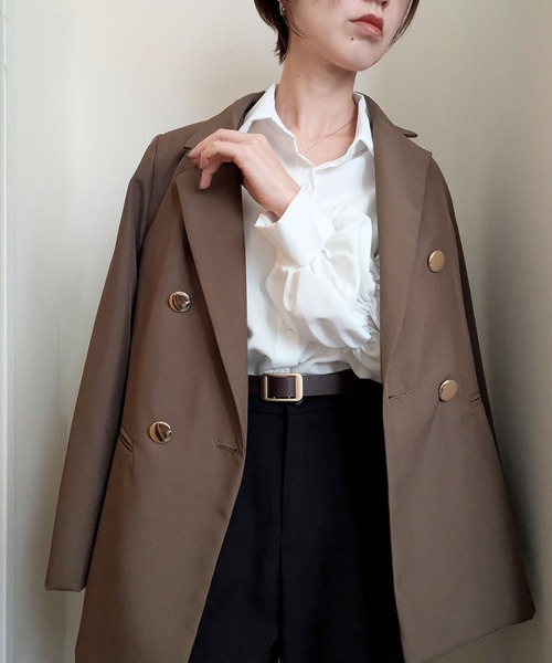 styiro(スタイロ)の「パフボリューム袖白ブラウス(シャツ/ブラウス・レディース・ホワイト・L)」の17枚目の写真