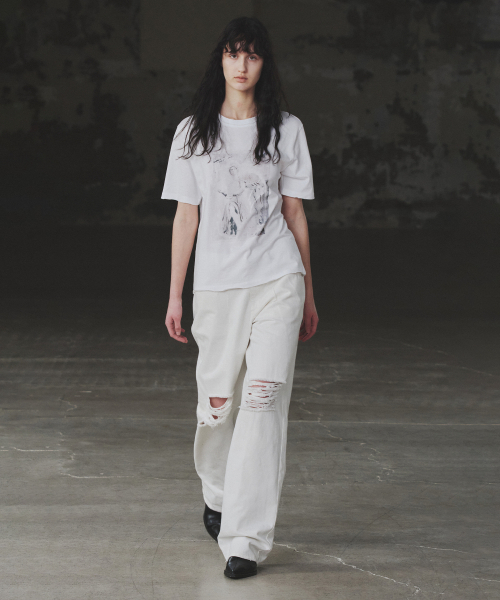 INSILENCE WOMEN(インサイレンスウーマン)の「グロテスクヴィンテージTシャツ WHITE(Tシャツ/カットソー・レディース・その他・SMALL/MEDIUM)」の5枚目の写真