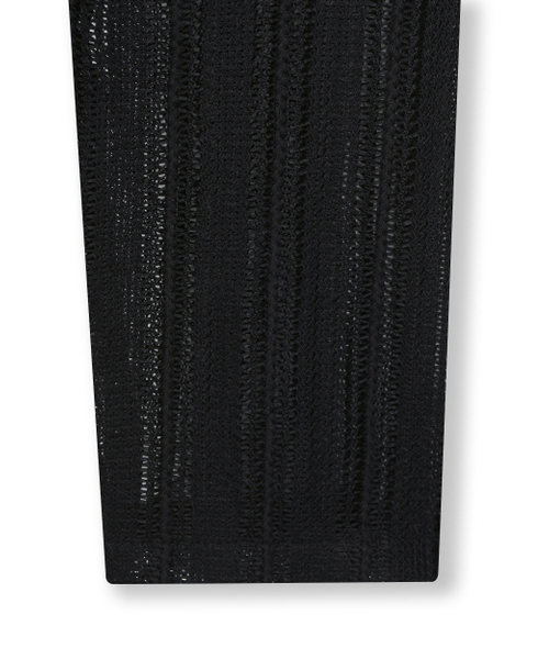 BESLOW(ビースロー)の「SEE-THROUGH JACQUARD HIGH NECK ZIP-UP BLACK(カーディガン/ボレロ・メンズ・その他・X-LARGE/SMALL/MEDIUM/LARGE)」の5枚目の写真