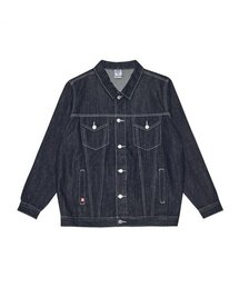 DOUBLE JD（ダブルジェイディー）の「ステッチデニムジャケット（ブルー）（デニムジャケット）」