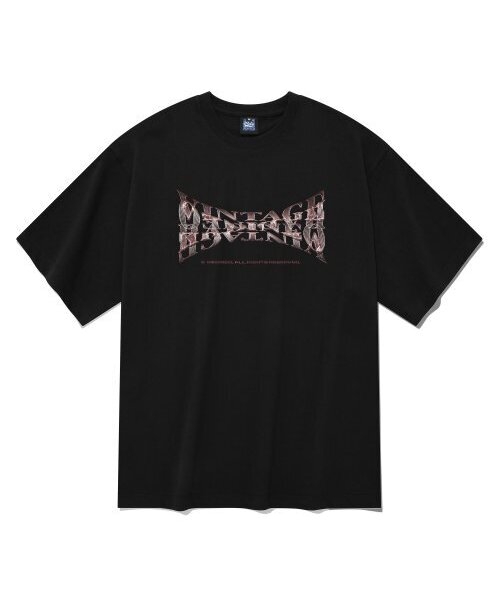 RADINEO(ラディネオ)の「ヴィンテージワイドロゴ半袖Tシャツブラック(Tシャツ/カットソー・メンズ・その他・LARGE/MEDIUM/SMALL/X-LARGE)」の1枚目の写真