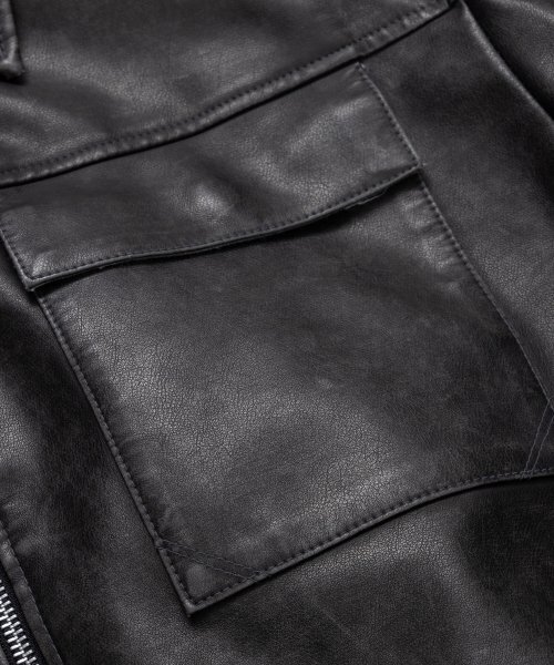 SPERONE（スペロネ）の「ウォッシュドレザージャケット（ライダースジャケット・メンズ・その他・LARGE/MEDIUM/X-LARGE）」の5枚目の写真