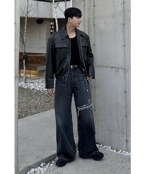 SPERONE（スペロネ）の「ウォッシュドレザージャケット（ライダースジャケット・メンズ・その他・LARGE/MEDIUM/X-LARGE）」の10枚目の写真