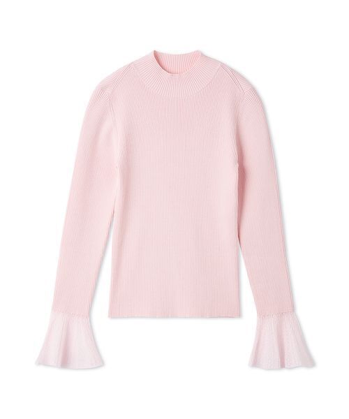 LILY BROWN（リリーブラウン）の「シアースリーブリブニット（ニット/セーター・レディース・アイボリー/ブラック/ピンク/ミント・F）」の17枚目の写真