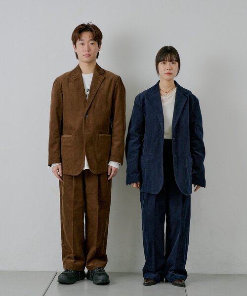 WHIMSIC（ウィムジック）の「【UNISEX/2サイズ展開】コーデュロイイージースラックス（その他パンツ・レディース・ブラウン/ネイビー・2/1）」の12枚目の写真