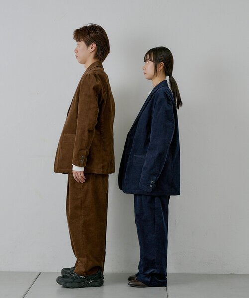 WHIMSIC（ウィムジック）の「【UNISEX/2サイズ展開】コーデュロイイージースラックス（その他パンツ・レディース・ブラウン/ネイビー・2/1）」の13枚目の写真
