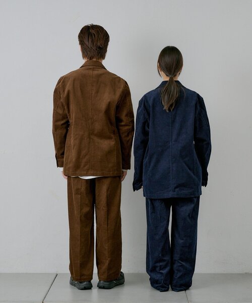 WHIMSIC（ウィムジック）の「【UNISEX/2サイズ展開】コーデュロイイージースラックス（その他パンツ・レディース・ブラウン/ネイビー・2/1）」の14枚目の写真